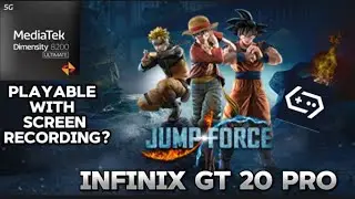 CAN INFINIX GT 20 PRO RUN JUMP FORCE?!!😱🎮PLAYABLE FOR MALI?!🎮JUMPFORCE GAMEHUB GAMEPLAY!!🤩