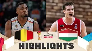 Belgium 🇧🇪 v Hungary 🇭🇺 | Highlights | FIBA Basketball World Cup 2027 European Qualifiers