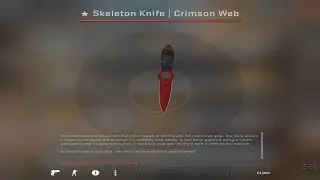 ★ Skeleton Knife | Crimson Web (unboxing)
