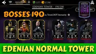 Edenian Normal Tower 2023 | 190 bosses | Beat By Gold Team | Mk Mobile