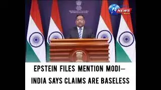 Epstein Files Mention Modi&mdash;India Says Claims Are Baseless