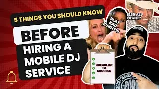 Five Things You Should Know BEFORE Hiring a Mobile DJ Service.