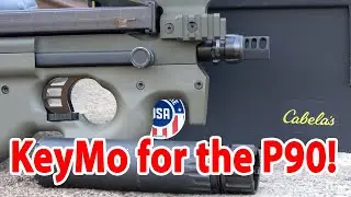FN PS90 SBR / P90 Dead Air KeyMo Muzzle Brake Adapter