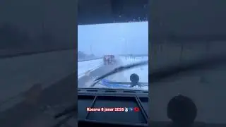 Kosova mengjes 8 janar 2026 me bore