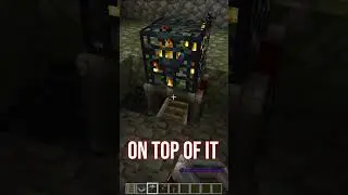 Как перемещать спавнеры в #minecraft с помощью мода #create - #shorts