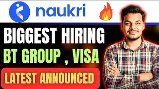 Virtual Career Fair Announcement | Visa , BT Group | Off Campus Drive | Undergraduates | Hirings
