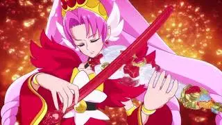 [1080p] Precure Scarlet Illusion (Cure Scarlet 3rd Attack)