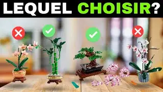 ✅TOP 10 Meilleures Fleurs LEGO Botanical pour Adultes [2026]🌸Orchid&eacute;e, Bonsa&iuml;, Bambou, Cerisier Rose