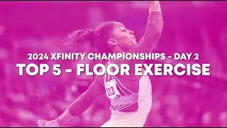 Top 5 Routines - Floor Exercise - Senior Women Day 2 - 2024 Xfinity US Championships