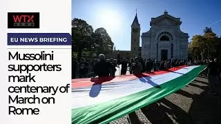Mussolini supporters mark fascist &lsquo;March on Rome&rsquo; centenary | wtx news - Eu  #italy #mussolini