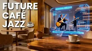 Future Caf&eacute; Jazz ☕ Smooth Piano & Sax for Focus, Work & Digital Calm #未来カフェ