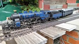 S 3/6 Königsblaue dampflok, Märklin, Maxi, 54562, gartenbahn, garden railroad, , 231, nostalgie