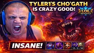 TYLER1'S CHO GATH IS CRAZYYY GOODD!!