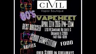 Civil Vapes SandLake Meet 4/11/15
