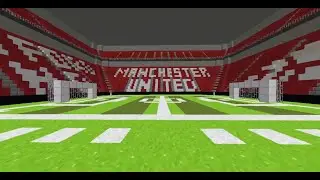 Old Trafford en Minecraft 🔴👹🔱