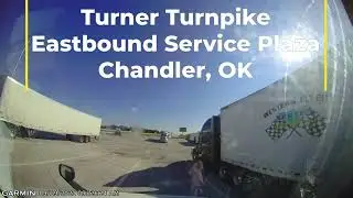 Back way out of Chandler, OK Service Plaza, for getting to points west faster.