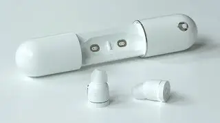 Компактные настоящие беспроводные наушники &mdash; Crazybaby Air Nano