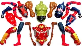 MARVEL SUPERHERO TOYS SIREN HEAD HULK CAPTAIN AMERICA SPIDERMAN AVENGERS ASSEMBLE TOYS