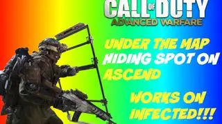 Advanced Warfare - Under the Map Hiding Spot on Ascend