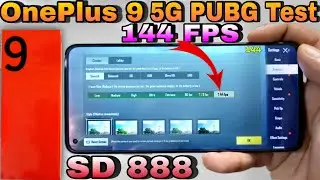 OnePlus 9 5G PUBG Test With FPS 💥💪| OnePlus 9 PUBG Graphics settings SD 888 | OnePlus 9 5G Unboxing