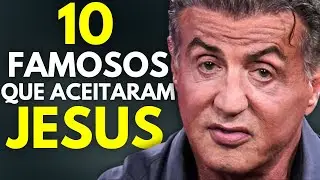 10 Famosos que se renderam a Cristo e mudaram suas vidas