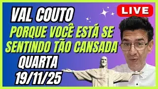 VAL COUTO LIVE PREVIS&Otilde;ES de QUARTA 19/11/25 🙏 #valcouto  #previsoes #hor&oacute;scopo #signos #horoscopo
