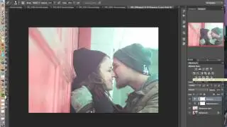 How to get a Matte or Hazy finish in Photoshop.