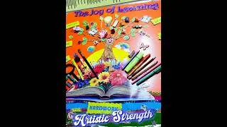 The Joy of Learning 🌈📚 | A Creative School Project on Imagination & Growth #art #diy #shorts #craft