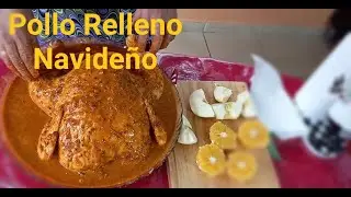 POLLO  NAVIDEÑO 🎅 al horno  delicioso (✅ Receta Fácil de preparar ) 🎁🍗