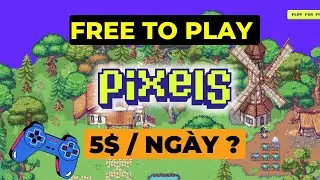 Game N&ocirc;ng Trại Kiếm Tiền FREE Cực Hot PIXEL 1 Triệu Người Chơi