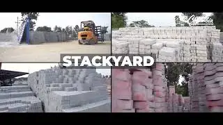 Columbia SPM20 Concrete Block Machine | Full Plant Tour