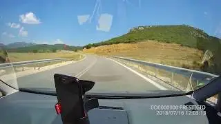 Grecia - șoseaua dinspre Bulgaria spre Kavala, Salonic, Thassos