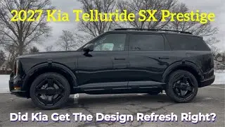 Kia Telluride SX Prestige 2027: Новый внедорожник Kia &mdash; это нечто невероятное!