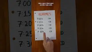 Como Acordar Mais Cedo