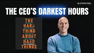 The Hard Thing About Hard Things by Ben Horowitz - Book Summary