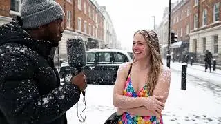 When It Snows in the UK 😲 EXTREME Weather Causes Chaos In The UK!  Storm Goretti Interviews