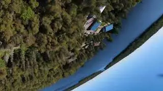 Tilden Lake ( Ontario), Sunny day fly by...
