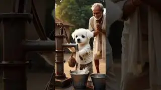 poor little puppy and tae man short story #shorts #viral #vewis #subscribe# #dontunderviewmyvideo
