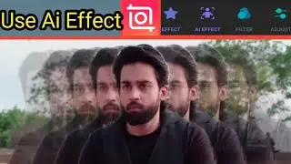 new trending inshot ai effect!how to use ai effect in inshot(it edit)