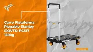 Porter.com.py - Carro Plataforma Plegable Stanley SXWTD-PC517 120kg