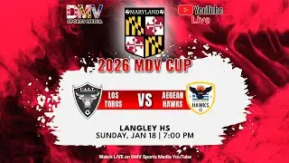 *LIVE* MDV CUP 2026 (Group Stage)- Los Toros vs Aegean Hawks