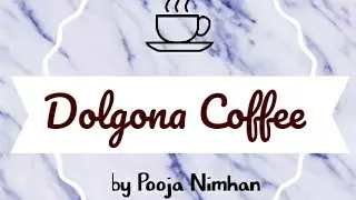 DOLGONA COFFEE | IN 10 MINUTES| WITHOUT HAND GRINDER | TRENDING COFFEE | ENIGMA