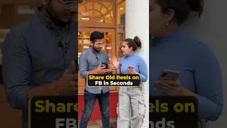 Share Old Reels On FB In Seconds #howto #instagram #facebook #facebookreels #reels #instatips #tech