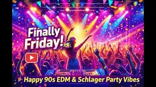 Finally Friday! 🎉 | Happy 90s EDM & Schlager Party Vibes