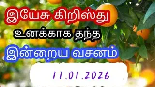 Today Bible verse ✨Jesus Bless You🎉 January 11, 2026