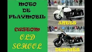 EL GUARDIA PASCUAL Y SUS JUGUETES: CÓMO CUSTOMIZAR UNA MOTO DE PLAYMOBIL DE FORMA SENCILLA.