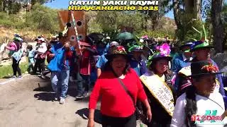 Jarana con ELENITA DE CHILCAYOC en el GRAN HATUN YAKU RAYMI EN HUAYCAHUACHO 2025