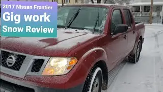2017 Nissan Frontier Snow Review (Uber/Lyft)