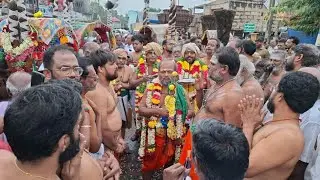 நகரத்தார்காவடிகள் குன்றக்குடியில் இருந்து பழனிக்குபுறப்பட்டகாட்சி 26/01/2026