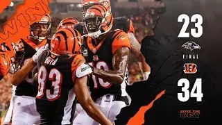 #TNF Cincinnati Bengals vs Baltimore Ravens Highlights #BALvsCIN